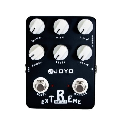 JOYO Electric Guitar Effects Pedal Distortion Overdrive Metal Shell True Bypass