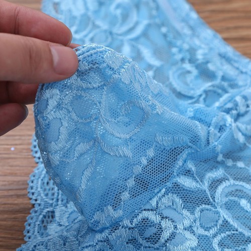 Mens Lingerie Lace Sissy Panties Gay Pouch Low Rise Bikini Briefs Underwear - Picture 28 of 46