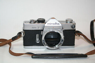 ik ga akkoord met zo heroïne Minolta SR 7 35mm SLR Camera Body Japan Made | eBay