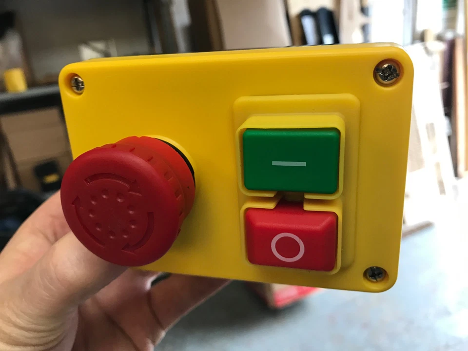 Genuine KEDU - Table Saw NVR (No Volt Release) Safety Switch 220/240v DP