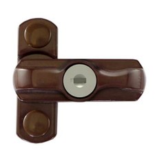 TSS UPVC Locking Sash Jammer Brown (TSSSJLBW)