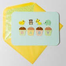 Papyrus Handcrafted Baby Shower Greeting Card