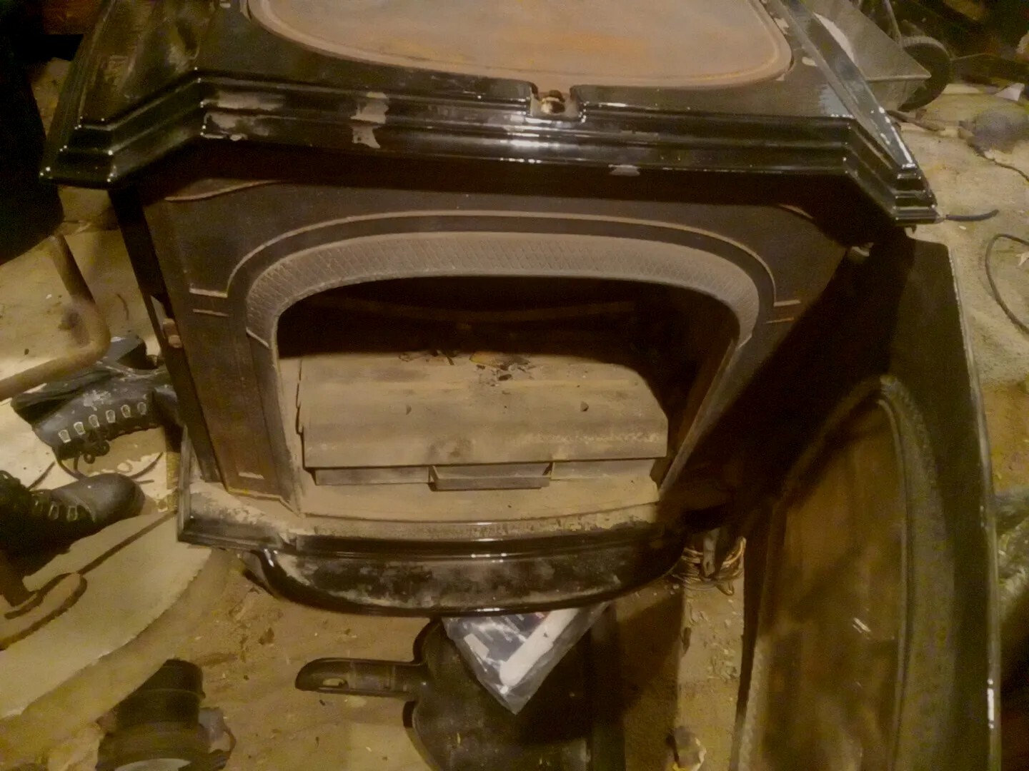 Black Resolute Acclaim Wood Burning Stove eBay