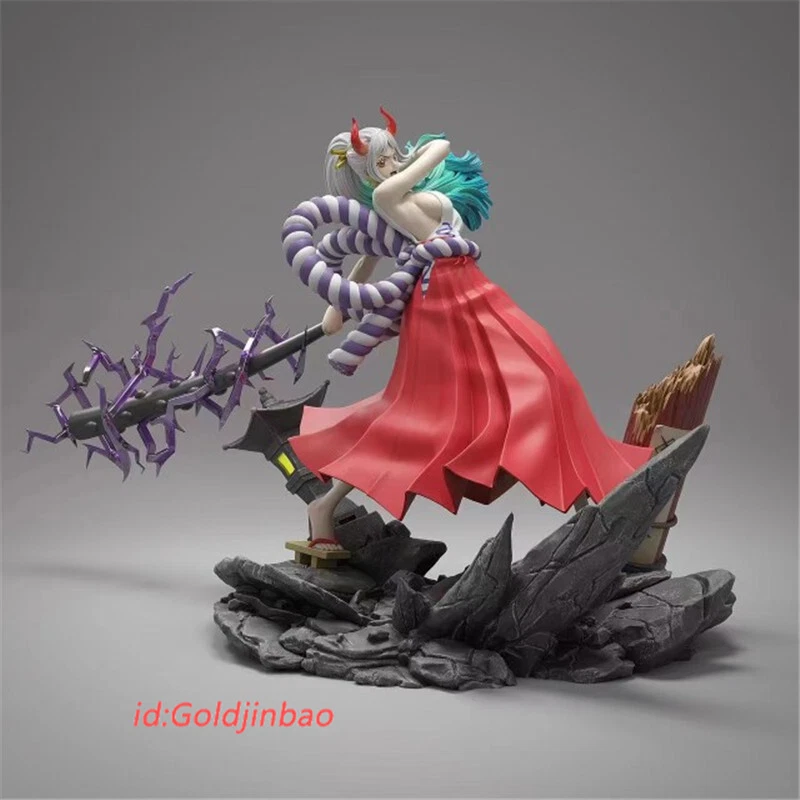 Price Fighter Studio One Piece Yamato Resin Model In Stock 1/6 Scale H38cm Anime