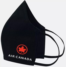 Air Canada - Face Mask Cover Fashion 2 Layers  Pocket Custom Made in US