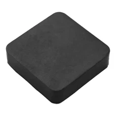 4" Square Jewelers Bench Block Rubber Block Base for Jewelry Making Anti Slip