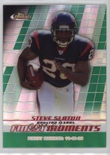 2008 Topps Finest Moments Green Refractor 184/199 Steve Slaton #FM-SS y0i