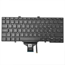 for Dell Latitude 7400 3400 5400 7410 5401 5411 0y1f5w Spanish keyboard Backlit