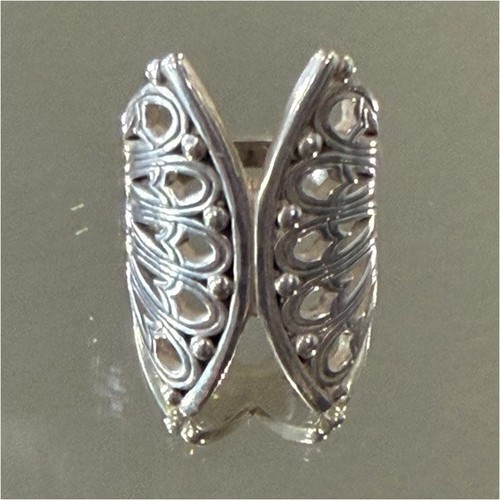 RETIRED James Avery Tracery Fan Ring