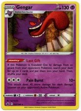 Pokemon - Gengar Chilling Reign 057/198 Holo NM