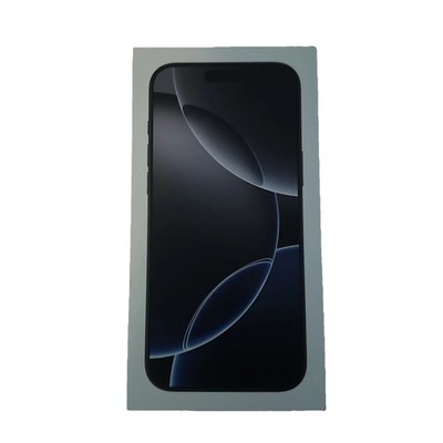 Apple iPhone 16 Pro Max Retail Box with Manual Black Titanium 512GB