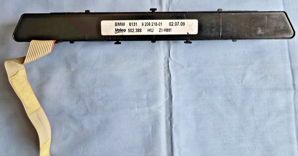 BMW X5 E70 PDC ASR TAILGATE SWIRCH PANEL 61319208218-01 9208218 2009 — 第 3/4 张图片