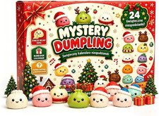 Christmas Squishy Advent Calendar Dumpling Squeeze Toys Gift Box