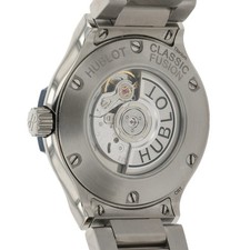 Hublot Classic Fusion Titanium Blue Dial 33mm Auto Women's Watch 585.NX.7170.NX 7
