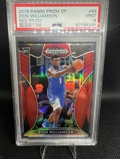 2019-20 Panini Prizm Draft Picks - Zion Williamson #64 Red Prizm (RC)