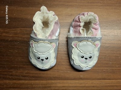 Impidimpi Babyschuhe Gefüttert von 0. - 06. gut mit Gebrauchspuren