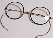 Mint Antique Windsor 1/10 12K Gold Round Wire Eyeglasses
