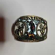 Vintage Western Style Belt Bucle “ The Great American Buckle Co.” 1986