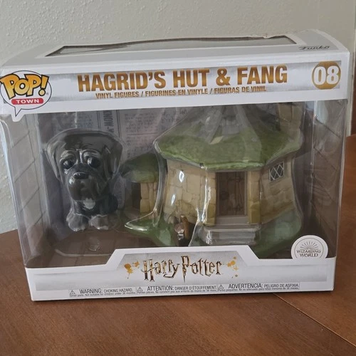 Funko Pop! Town Harry Potter Hagrid's Hut & Fang Wizard World Exclusive #08