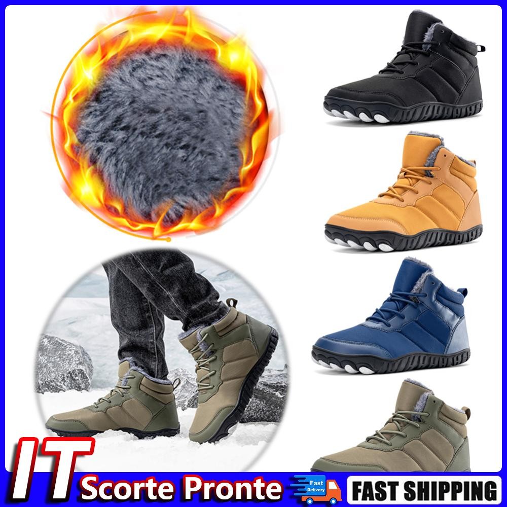 KEEN Scarponi da neve invernali Scarpe da trekking a piedi nudi Antiscivolo Leggere p