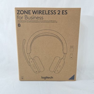 NIB Logitech 981-001492 Zone Wireless 2 ES for Business - Black * NEW SEALED