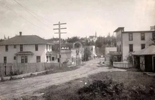 Poulsbo WA Washington Street Scene Hotel 1910s RPPC Photo Postcard COPY