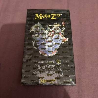 METAZOO KICKSTARTER USPCC WPT PROMO BOX CRYPTID NIGHTFALL NEU & SEALED