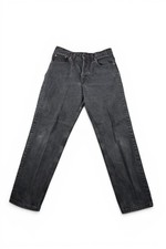 Vintage 90s Levi's 550 Relaxed Fit Tapered Leg Black Jeans W30 L29 Made in USA96