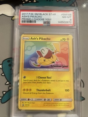 Ash's Pikachu SM108 Sm Regular for sale online | eBay