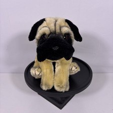 Animal Alley Toys R Us Pug Puppy Dog Plush Realistic 12" Vintage Stuffed Animal