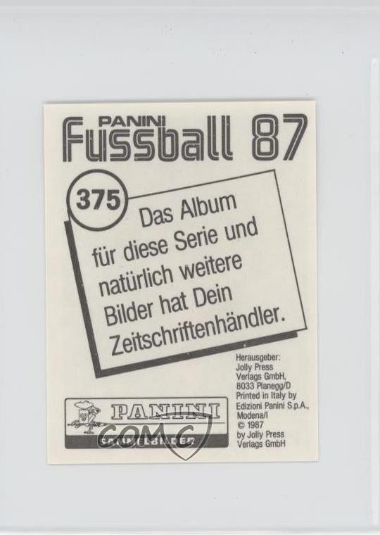 PANINI FOOTBALL ORIGINAL ESPANA 82 PIERRE LITTBARSKI DEUTSCHLAND BRD