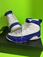 Nike Air Jordan Retro 9 "Kobe Bryant PE Lakers" Taglia 10 Uomo USATE (302370-121)