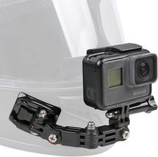 Motorcycle Helmet Chin Mount Kit Compatible with Gopro 13/12/11/10/9, DJI Action