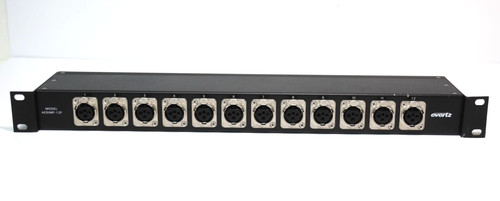 Evertz AESIMP-12F - 12CH XLRF to BNC AES Impedance Matching Panel