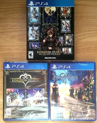 KINGDOM HEARTS ALL IN ONE PACKAGE COMPLET JEUX NEUFS SONY PS4 NTSC USA CIB OVP