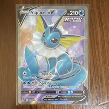 Pokémon Vaporeon V 172/203 Evolving Skies Ultra Rare Holo Full Art HP 210 on eBay