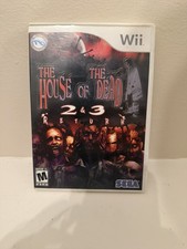 The House of the Dead 2 & 3 Return Wii Game (Nintendo Wii, 2008) Complete in Box