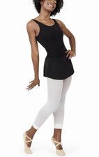 Capezio Girls Capezio Curved Pull-on Skirt - Girls Black XL