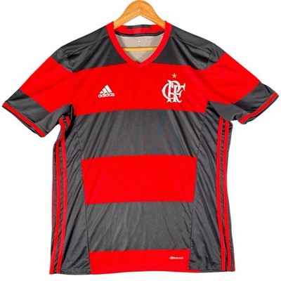 Nr 8 Flamengo CRF Sz L Home Soccer Football Jersey Shirt  Adidas Brazil 2016