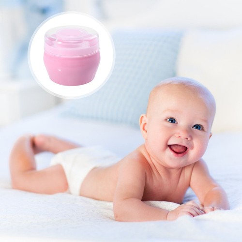 Lot De 4 Houppettes à Poudre Pour Bébé - Taille M Multi-couleurs - Neuf
