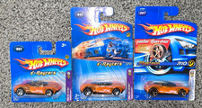 8-26 Lot of 3 HOT WHEELS 2005 Versions #57 Phastasm FTE First Editions