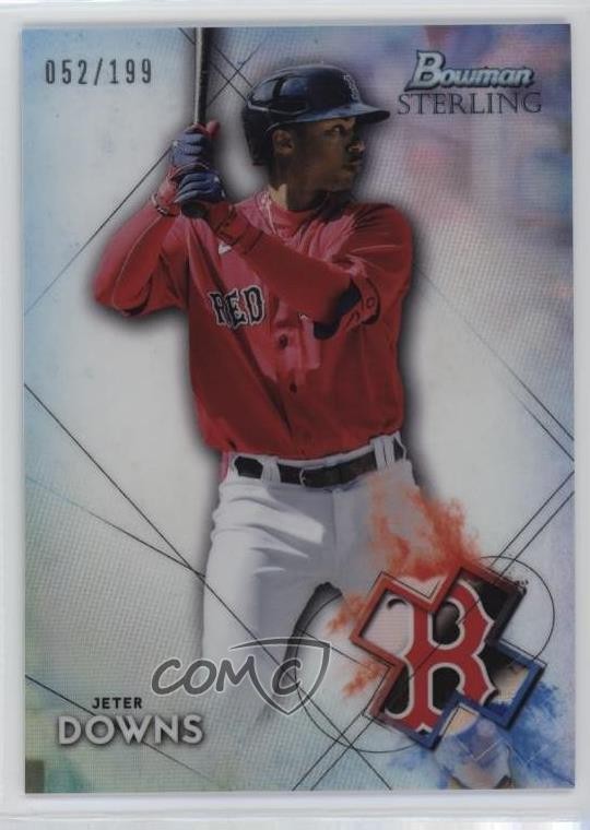 2021 Bowman Sterling Prospects Refractor 52/199 Jeter Downs #BSP-32 0jx5