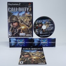 Call of Duty 3 PS2 CIB W/ Manual - PlayStation 2