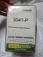 Tekonsha Trailer Brake Control Harness 3041-p For Tekonsha Brake Contols