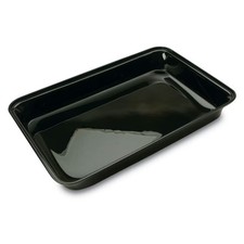 Delfin DFBRC151010 4 Qt. Black Rectangular Market Bowl