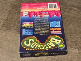 Battletoads Nintendo Nes *Box Only* No Game Authentic Very Good Shape