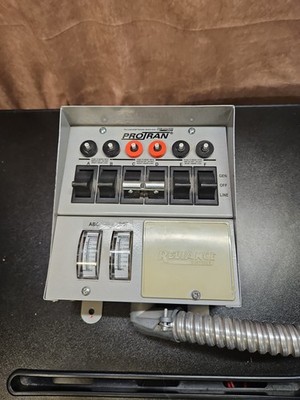 Reliance Controls PROTRAN 30216A 30 Amps 6 Circuit Transfer Switch