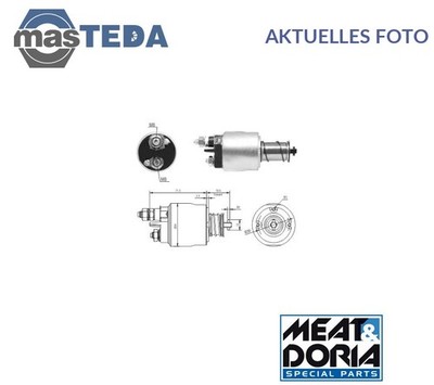 46311 STARTER MAGNETSCHALTER MEAT & DORIA FÜR CHRYSLER DELTA 1.4,1.4 16V