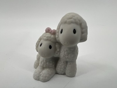 Precious Moments Two By Two Baby Sheep Figurine 530077  No Box 1992