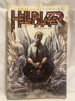 HELLBLAZER Vol 1 TPB - John Constantine - ORIGINAL SINS - Delano VEITCH Alcala